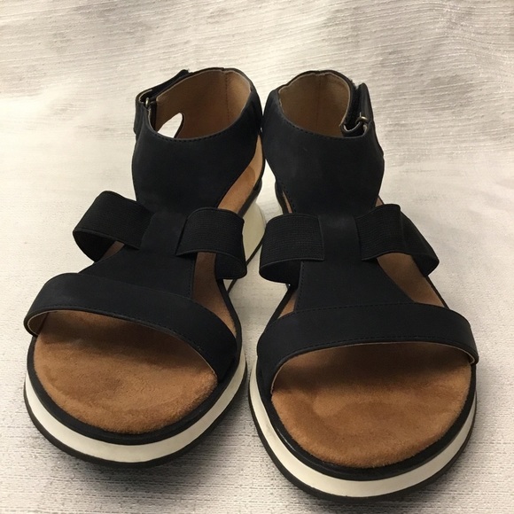 Adrienne Vittadini Sport Mabelle Wedge Sandals Size 9.5 - Picture 3 of 12